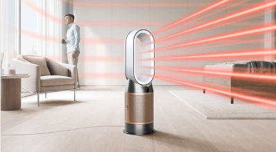 Dyson  HP09 Pure Hot and Cool (White/Gold)