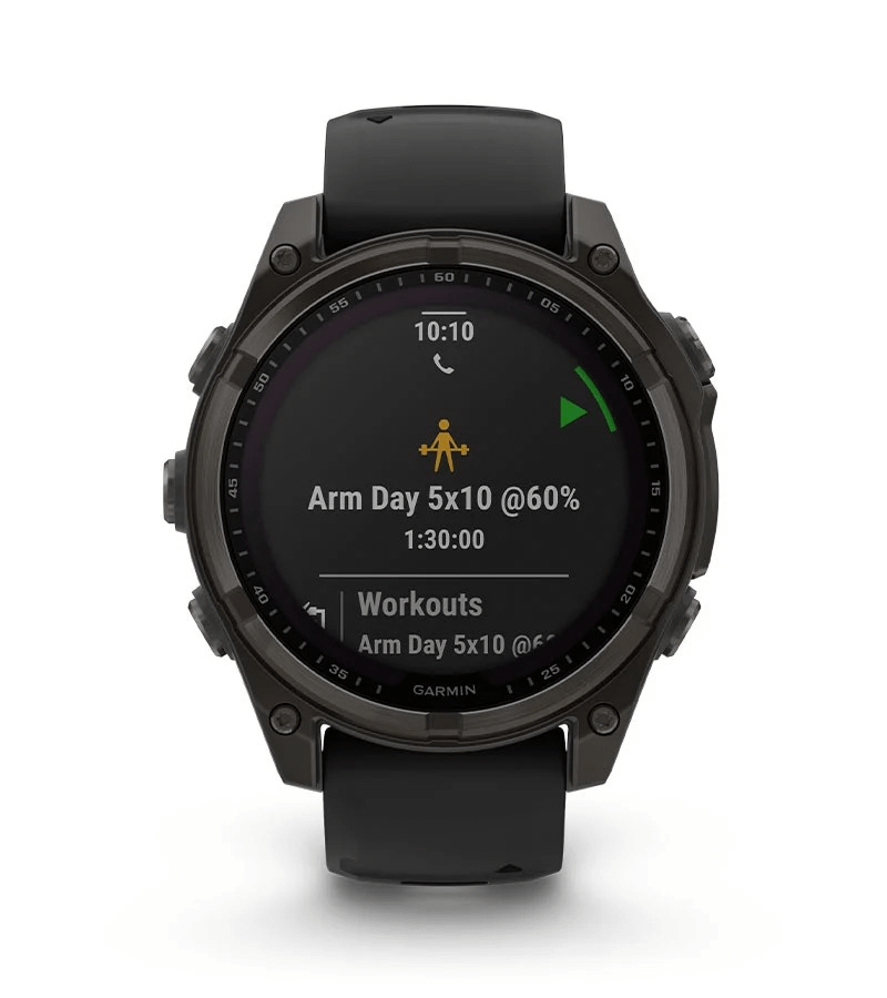 Garmin Fenix 8 47mm Solar Sapphire Gray smartwatch