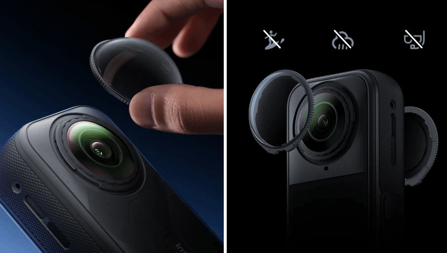 Insta360 X5 Premium Lens Guards