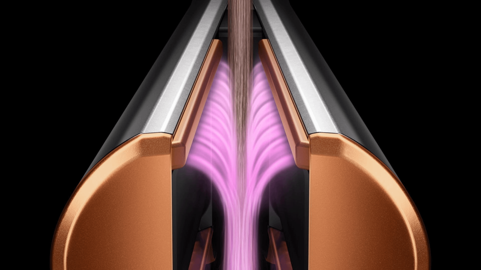 Dyson Airstrait (Red Velvet Gold)