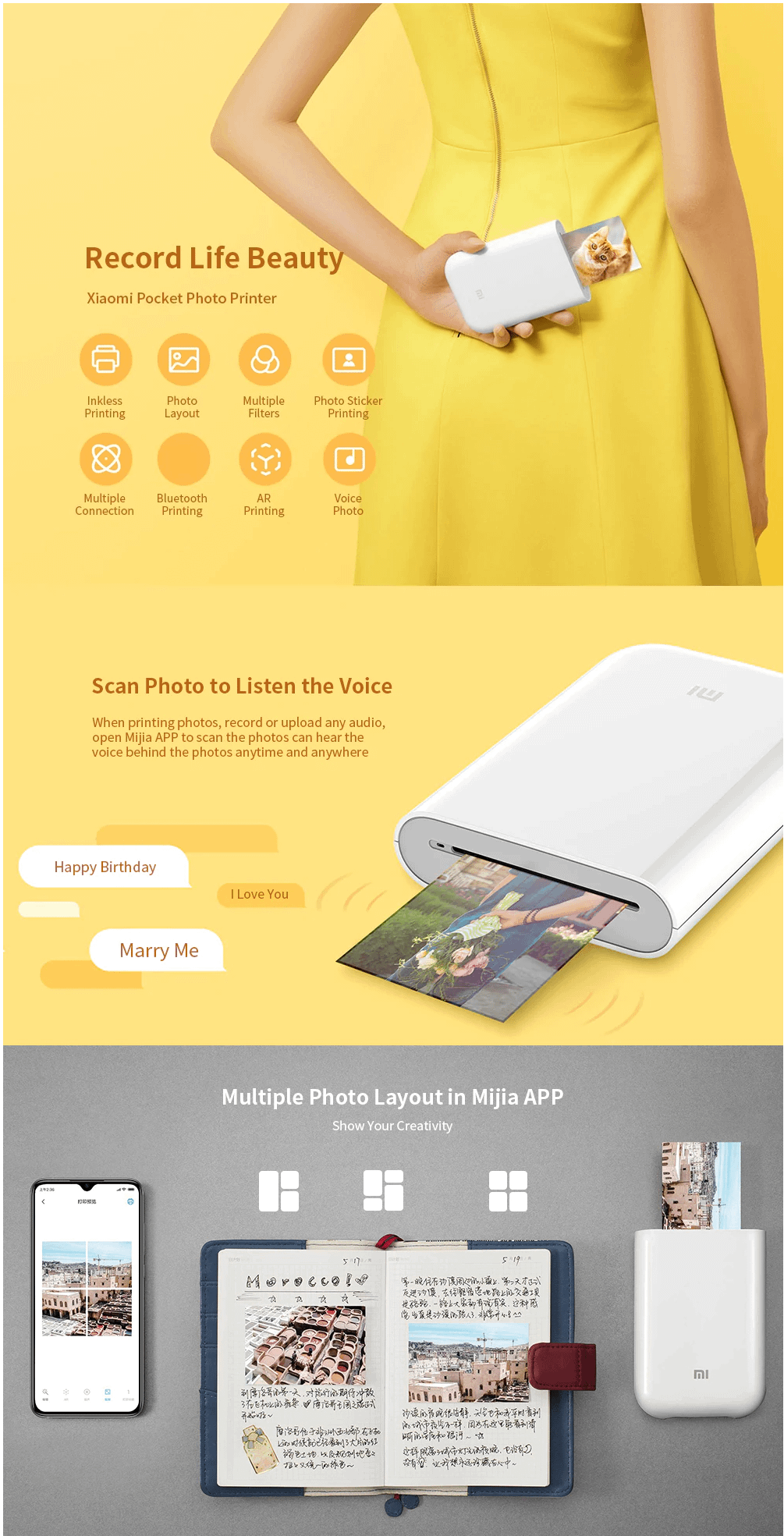Xiaomi Mi Portable Photo Printer