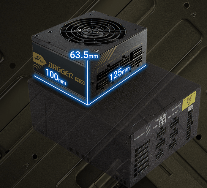 FSP DAGGER PRO ATX3.0 850W napajanje