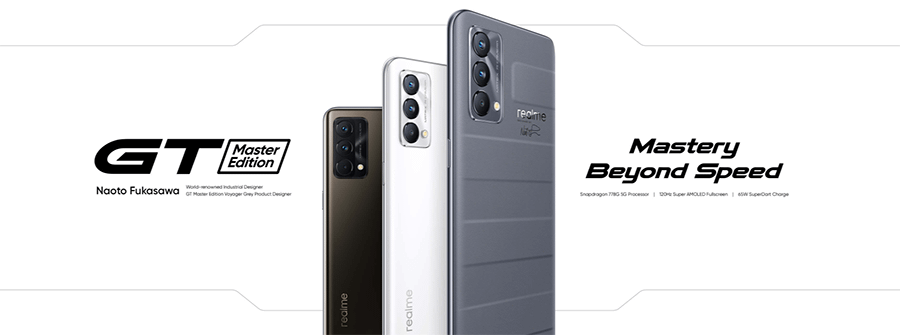 RealMe GT Master 6GB 128GB (Cosmos Black)