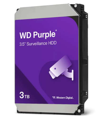 Western Digital WD Purple Surveillance 3TB hard disk