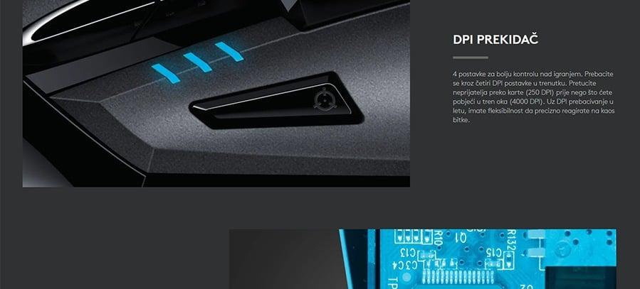 Logitech G402 Hyperion Fury 