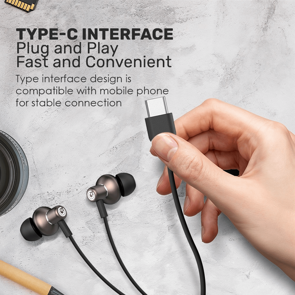 SONICGEAR HyperBass Buds 1 (Type-C) Black