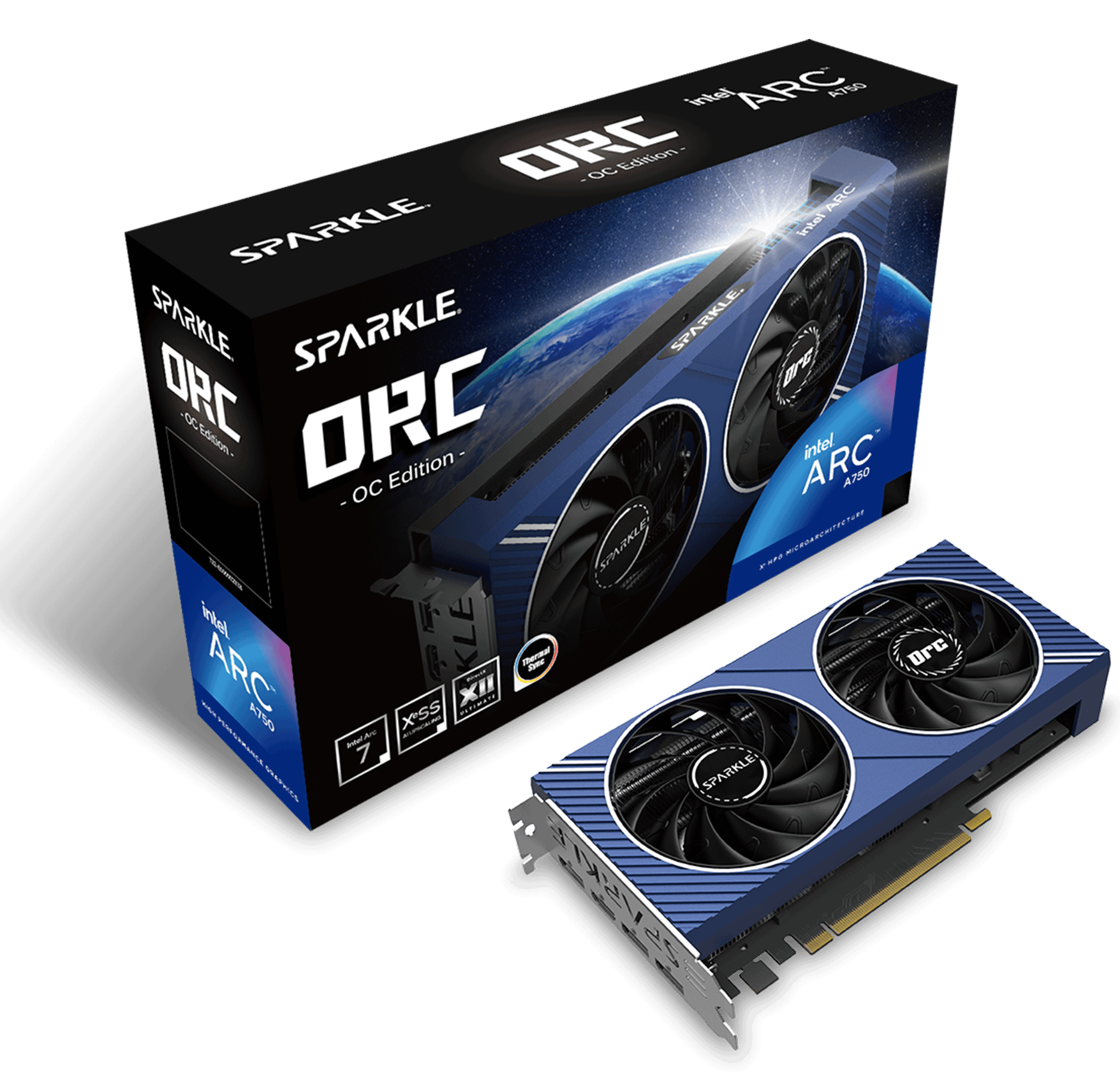 SPARKLE Intel Arc A750 ORC OC 8GB grafička kartica