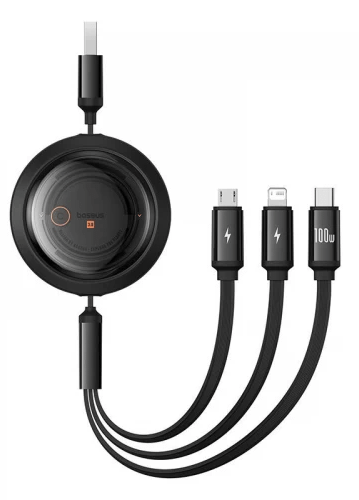 Baseus Free2Draw 3u1 100W 1.1m kabl