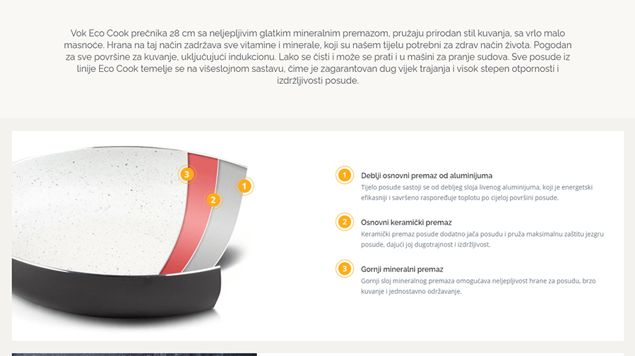 RosMarino Vok Eco Cook 28 cm