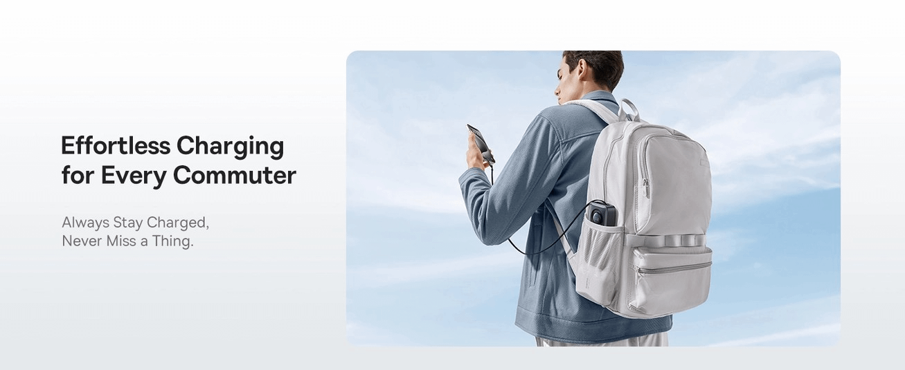 Baseus Free2Pull 10000mAh Grey Power Bank