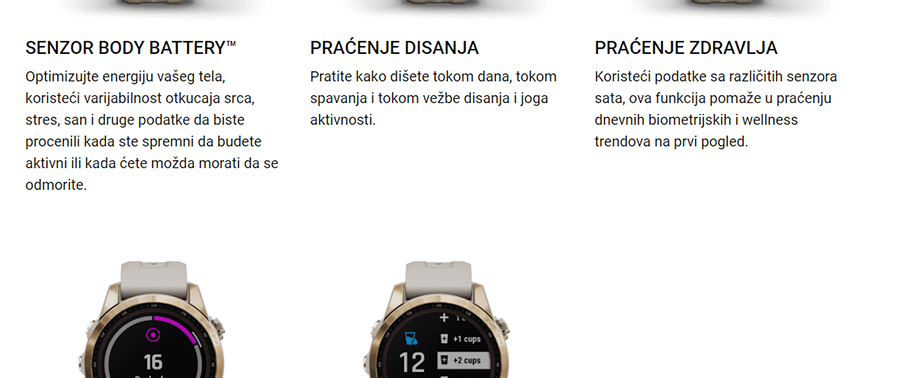 Garmin Fenix 7S Sapphire Solar Edition (Ružičasto-zlatni)