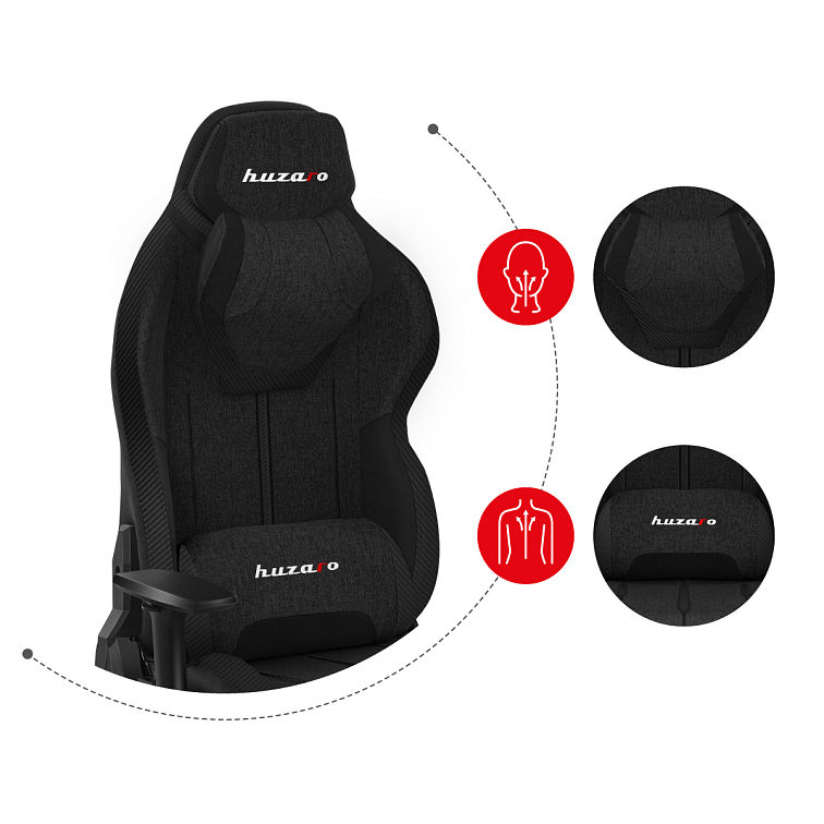 Huzaro Force 7.9 (Black Mesh)