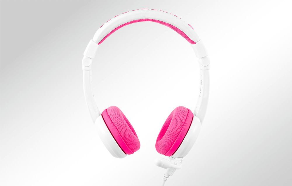 BuddyPhones School plus (roze)