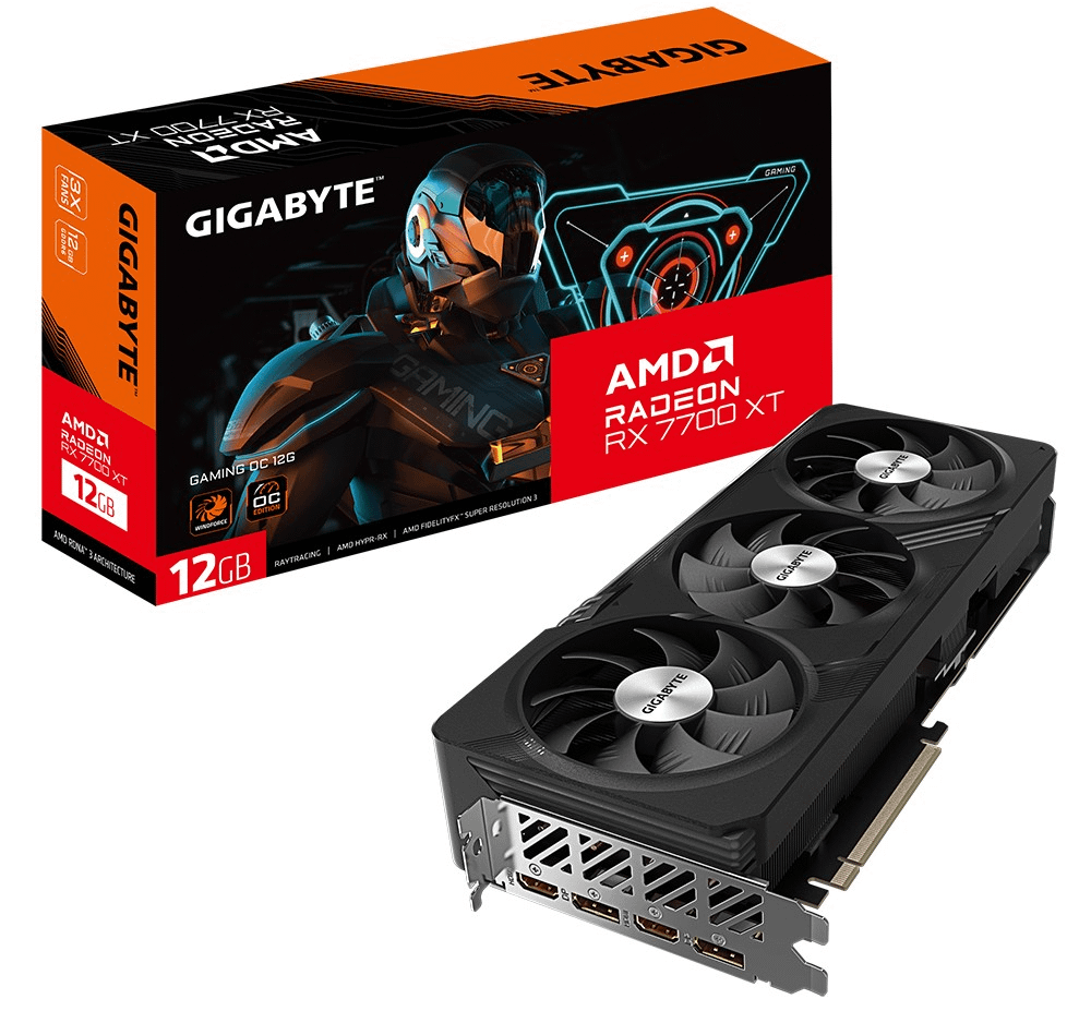 GIGABYTE RX 7700 XT GAMING OC 12GB grafička kartica
