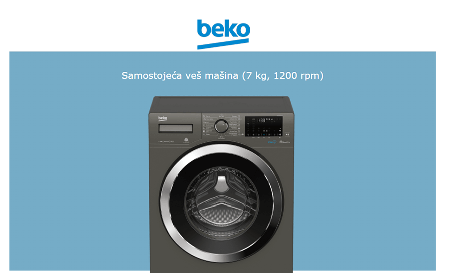 BEKO WUE7636XCM