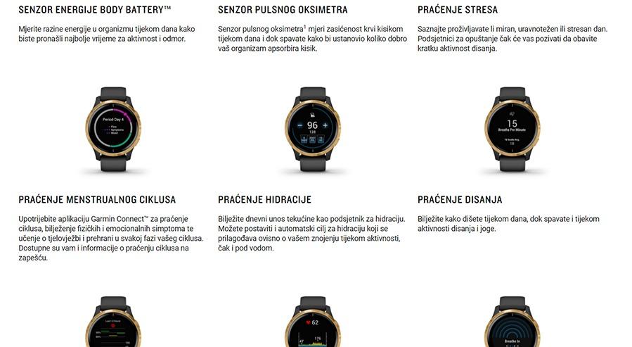 Garmin VENU Black/Gold