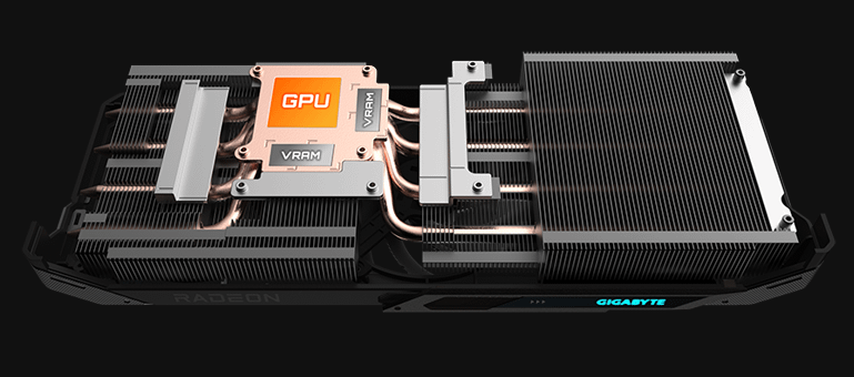 GIGABYTE RX 9060 XT GAMING OC 8GB grafička kartica 