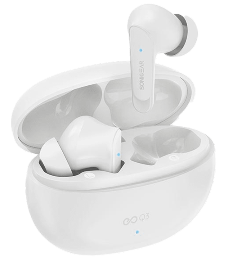 SONICGEAR EarPump TWS Q3 ANC WHITE