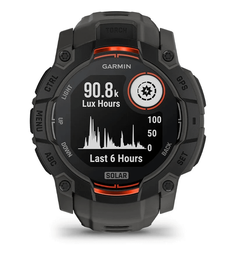 GARMIN Instinct 3 SOLAR 50mm Twilight smartwatch