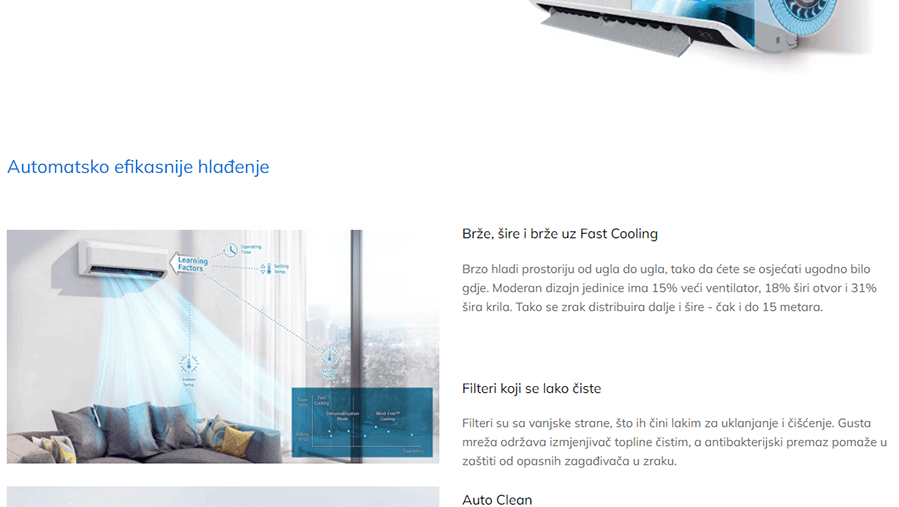 Samsung NORDIC Essential AR12TXFZBWKNEE klima