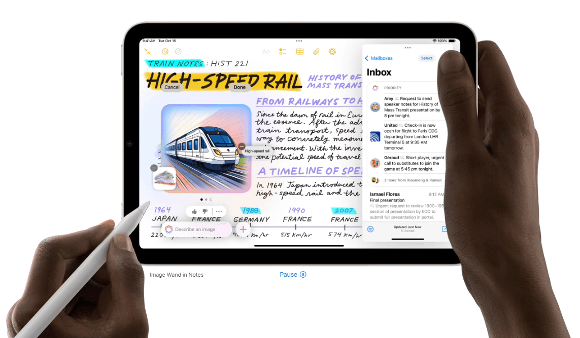 Apple iPad mini A17-Pro Wi-Fi 128GB Blue