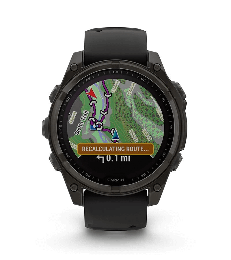 Garmin Fenix 8 47mm Solar Sapphire Gray smartwatch