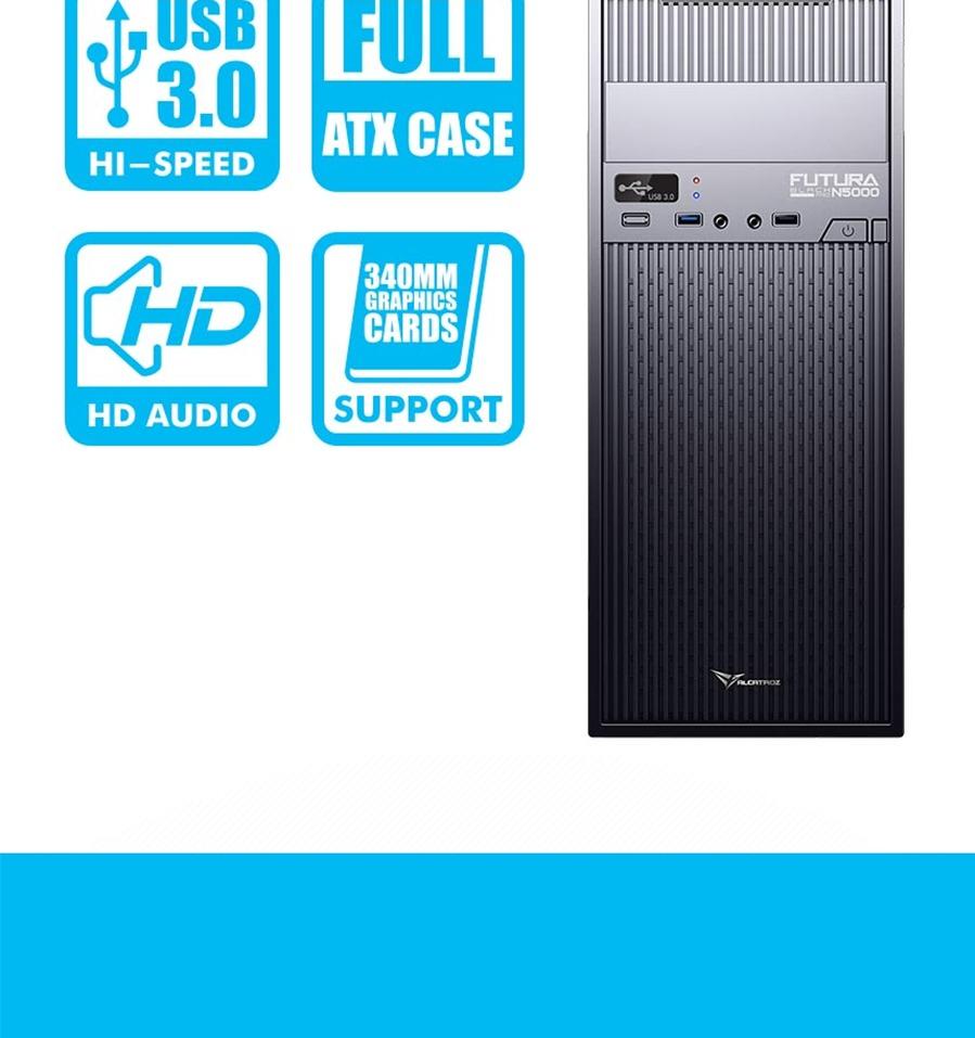 PowerLogic FUTURA BLACK N5000 PRO Black