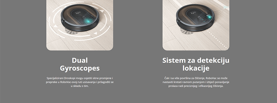 Eufy RoboVac G30 Hybrid (Crna)