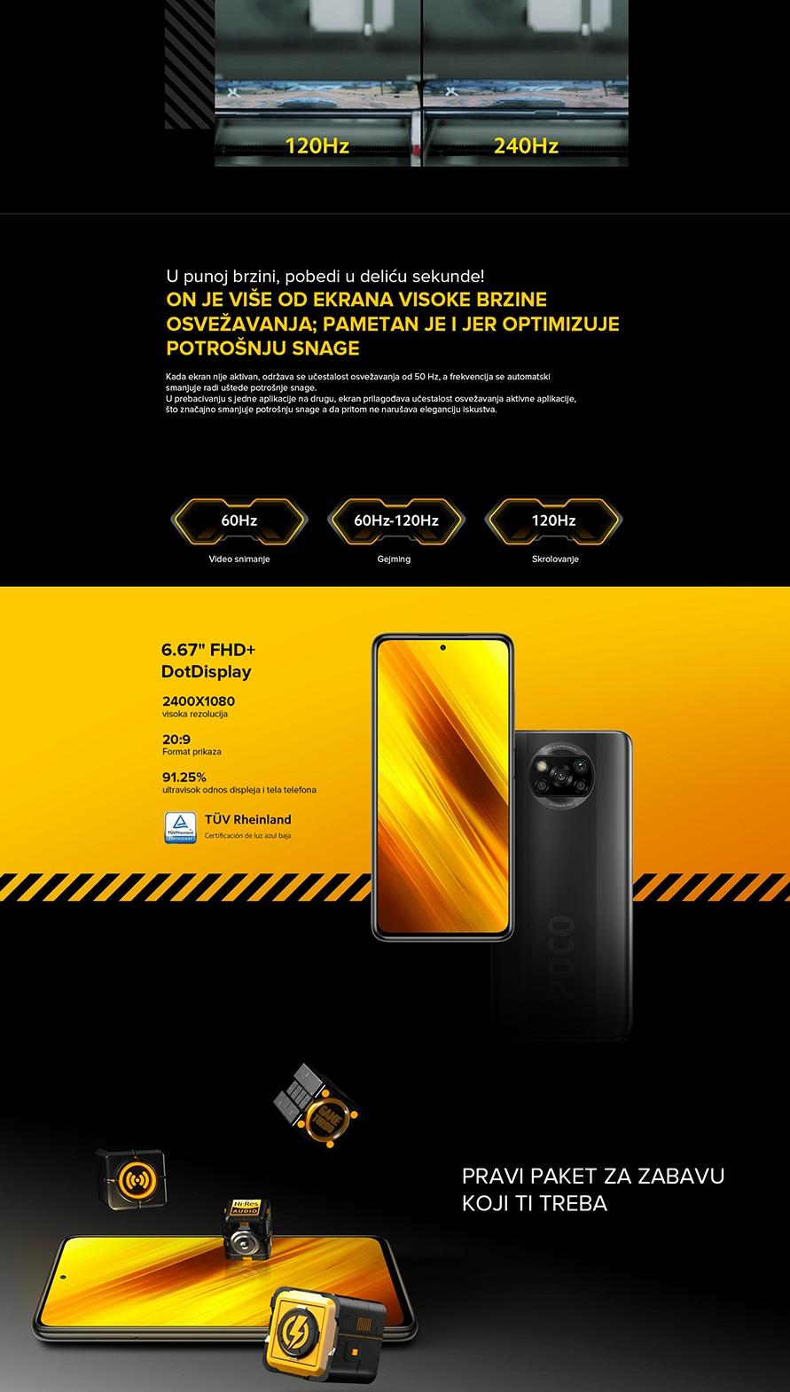 Xiaomi Pocophone X3 NFC 6GB 128GB Gray