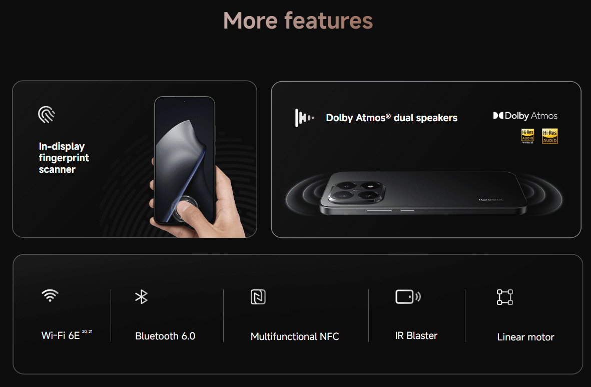 Xiaomi 15T 12GB 512GB Pink Gold smartphone