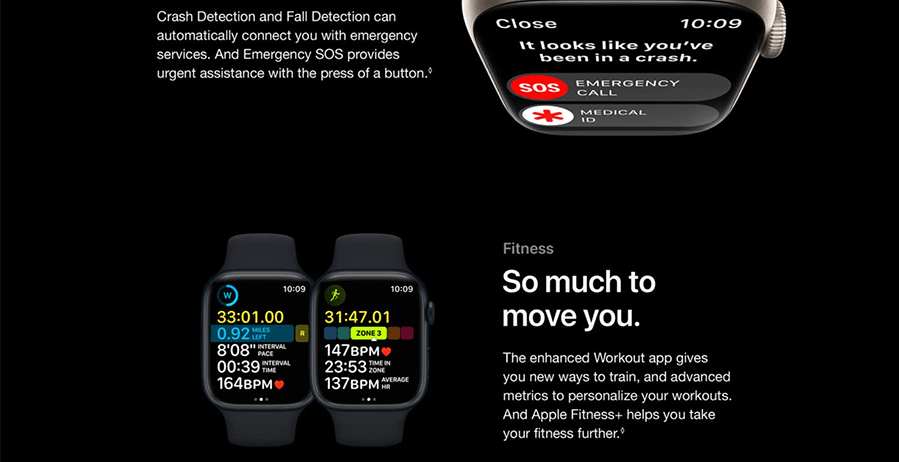 Apple Series 8 GPS 41mm (Red)