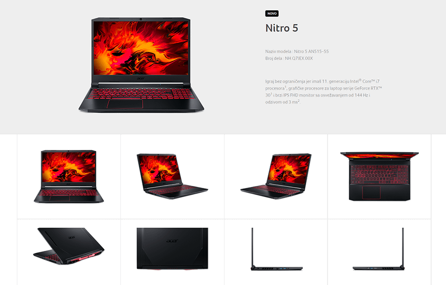 Acer Nitro 5 AN515-55-56CD