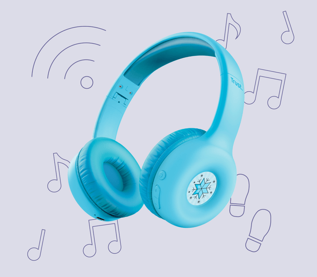 Trust Nouna (Blue) slušalice