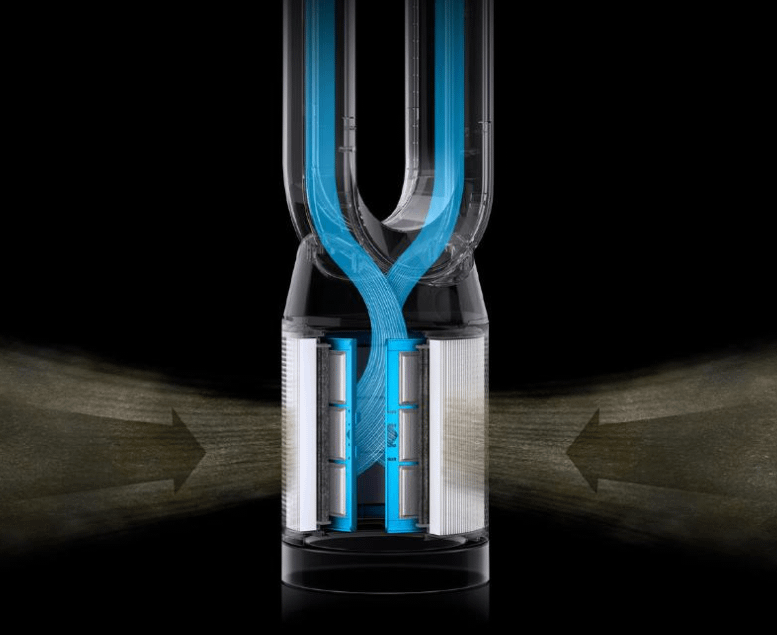 Dyson TP12 Purifier Cool PC2 De-Nox (White / Gold)