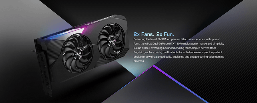 ASUS DUAL-RTX3070-8G-V2 LHR