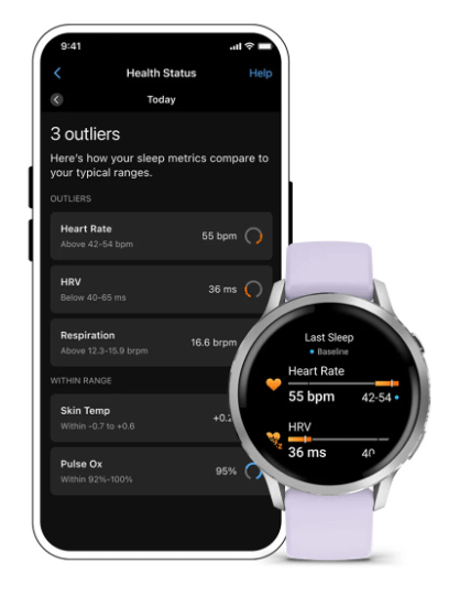 Garmin Venu 4 41mm Black smartwatch