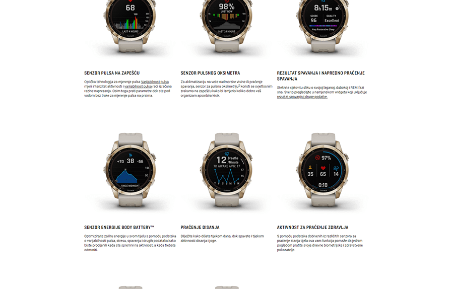 Garmin Fenix 7s Saphire Solar