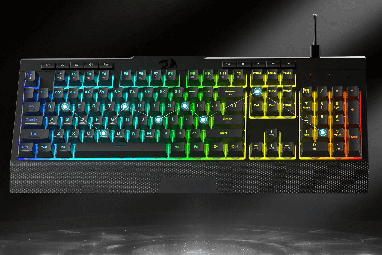 REDRAGON Shiva Lite K525 Black