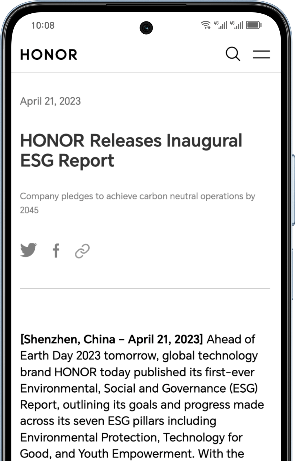 Honor X7b 6GB 128GB (Midnight Black)