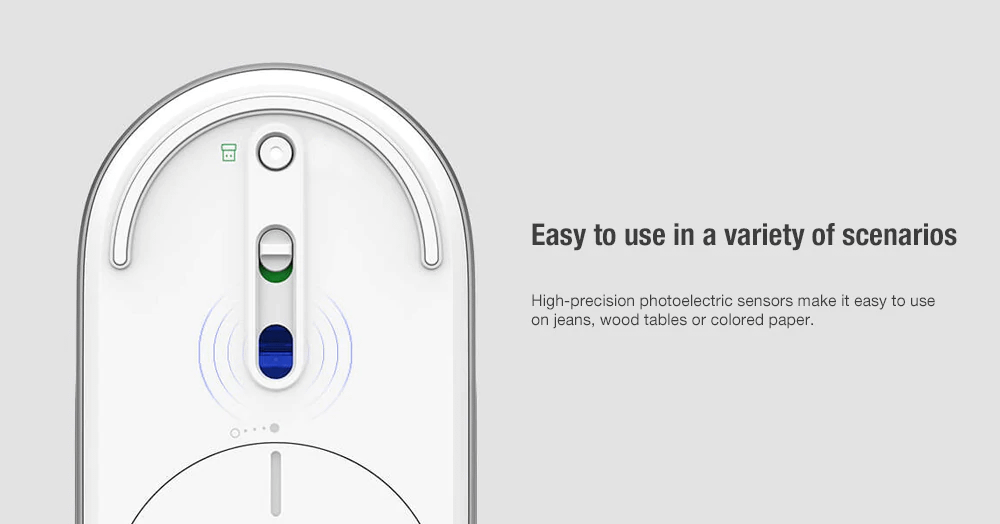 Xiaomi Mi DualMode Wireless Mouse Silent edition White