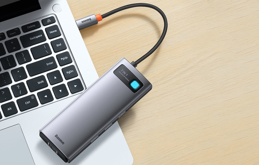 Baseus Metal Gleam 7in1 USB Hub