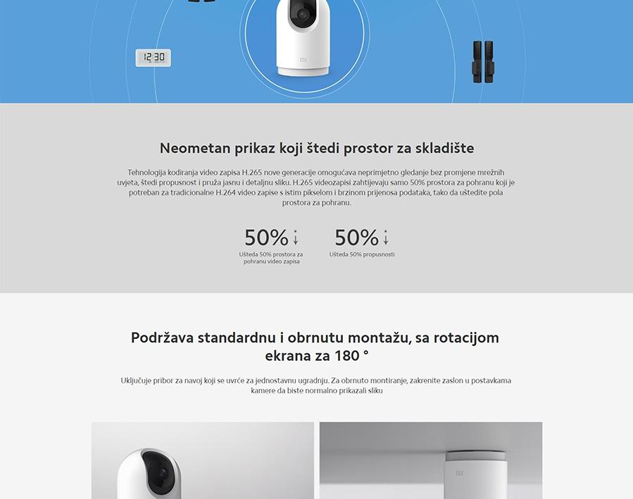 Xiaomi Mi 360° Home Security Camera 2K Pro