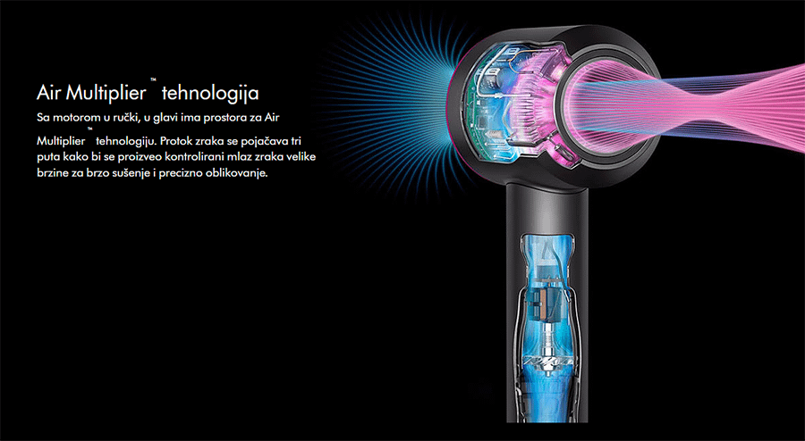 Dyson HD007 Supersonic (Red/Nickel Edition)