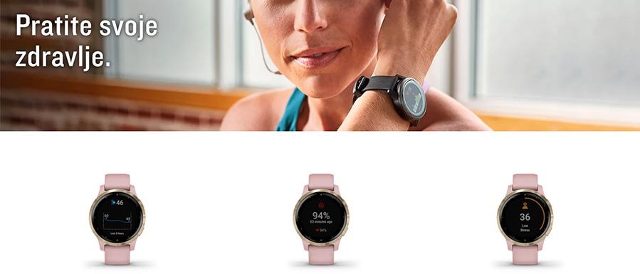 Garmin Vivoactive 4S Dust Rose / Light Gold