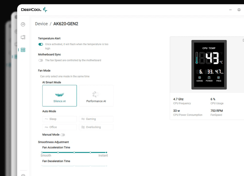 DEEPCOOL AK620 G2 DIGITAL NYX kuler