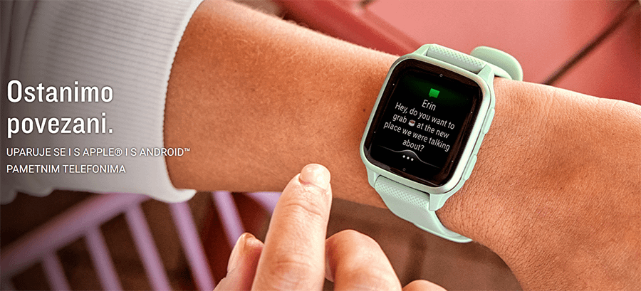 Garmin Venu Sq 2 (Metallic Mint Bezel)