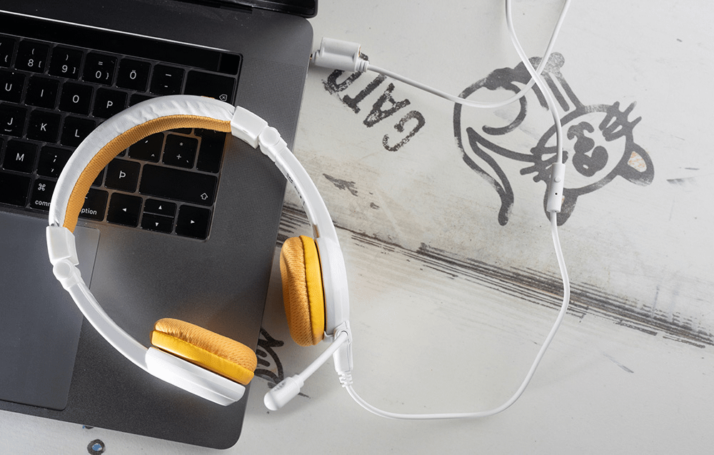 BuddyPhones School plus (zuta)