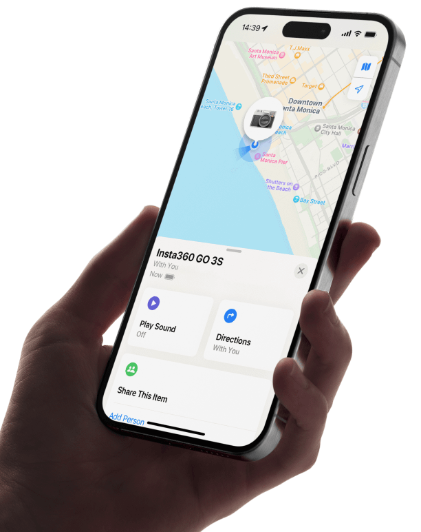 Insta360 GO 3S Standard edition Midnight Black 128GB