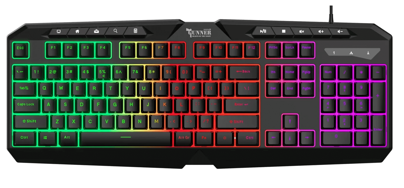 Swissten GUNNER tastatura