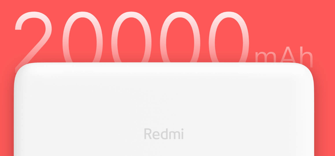 Xiaomi 20000 mAh Redmi Fast Charge Power Bank